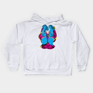 CMYK Gemini Beauty Kids Hoodie